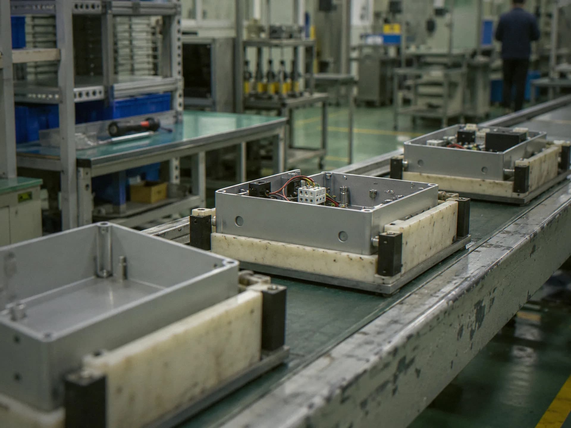 Box-build assembly line